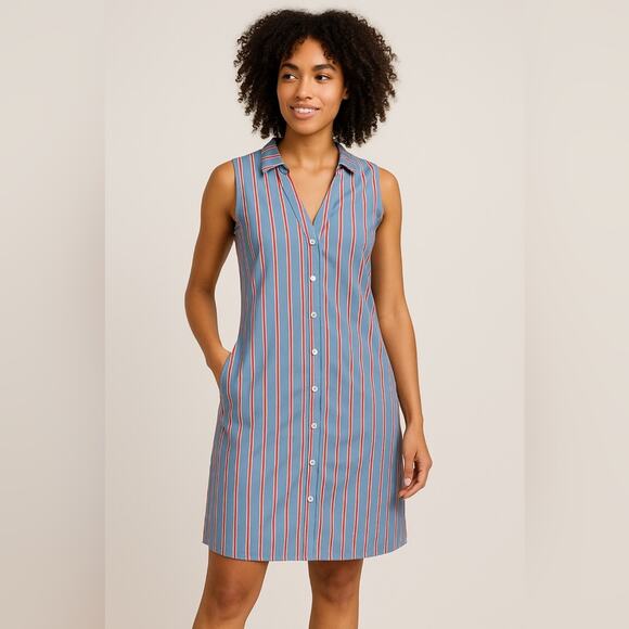 Pomander Place Stripe Dress - Picture 1 of 5